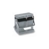 Embase en saillie 48B, Aluminium moulé sous pression, acier inoxydable, IP65, Sortie horizontale, PG29